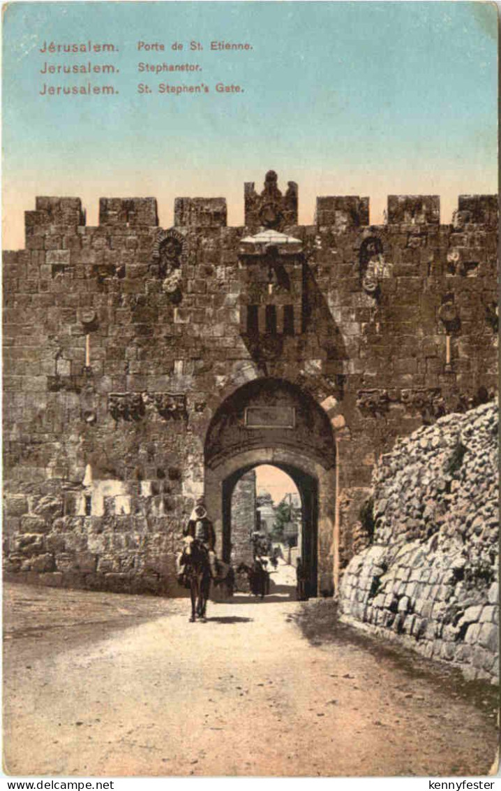 Jerusalem - Stephanstor