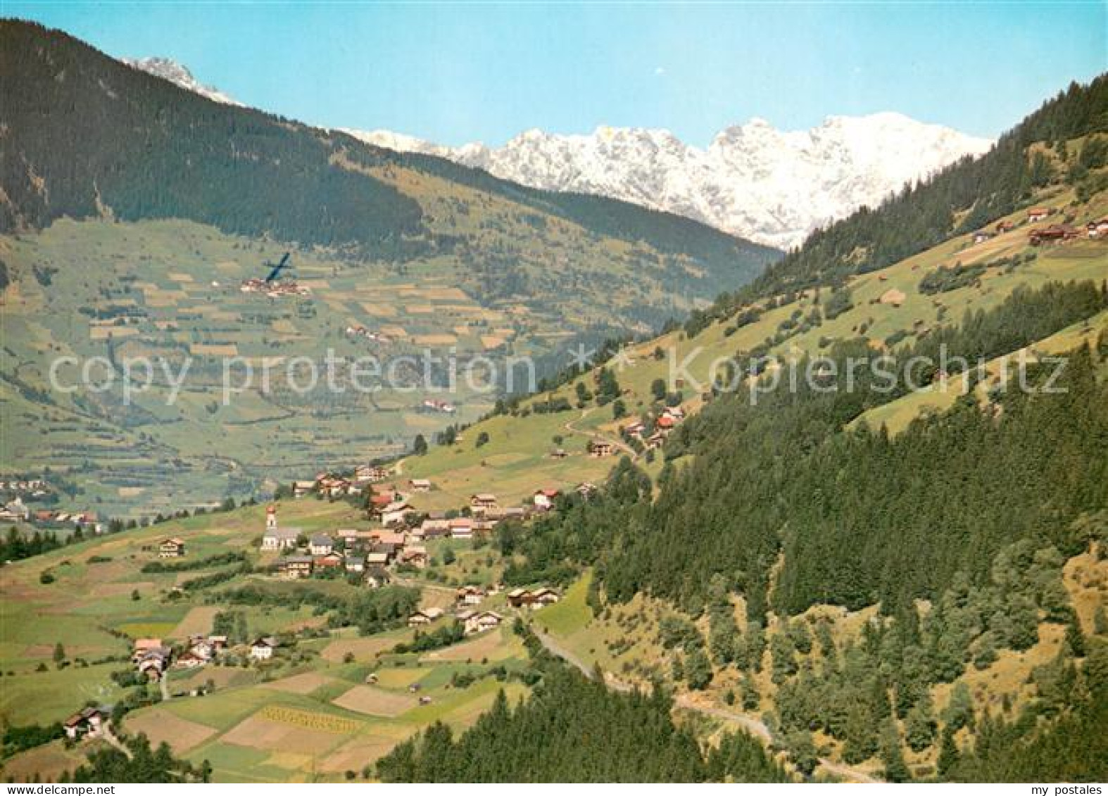 Jerzens Fliegeraufnahme Pitztal