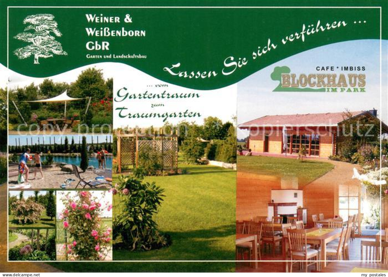 Jessen Elster Weiner et Weissborn Gartenzentrum Cafe Imbiss Blockhaus