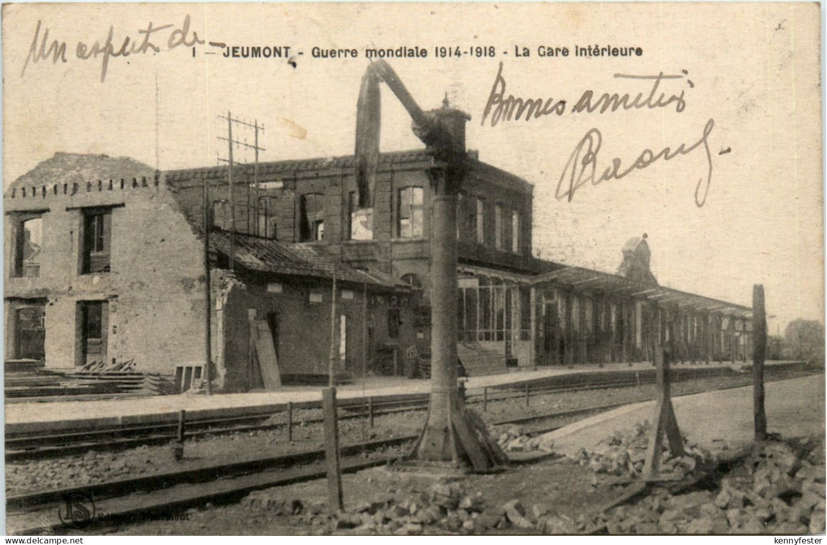 Jeumont - La Gare interieure