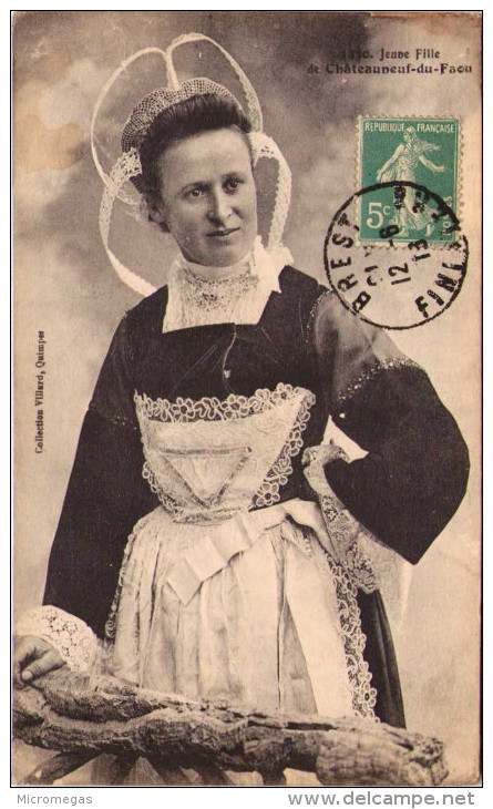 Jeune fille de Châteauneuf-du-Faou