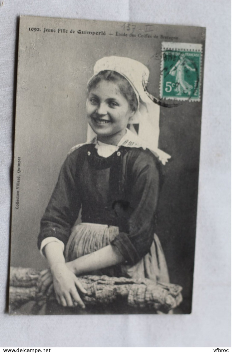 jeune fille de Quimperlé, Finistère 29