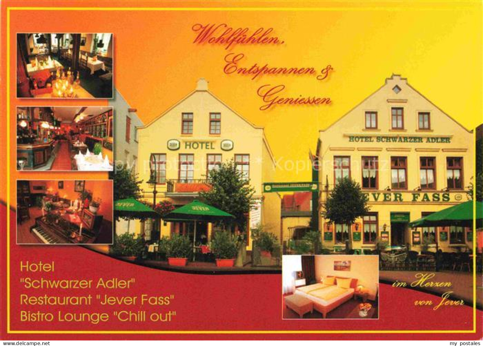 Jever Friesland Niedersachsen Hotel Schwarzer Adler Restaurant Jever Fass Bistro