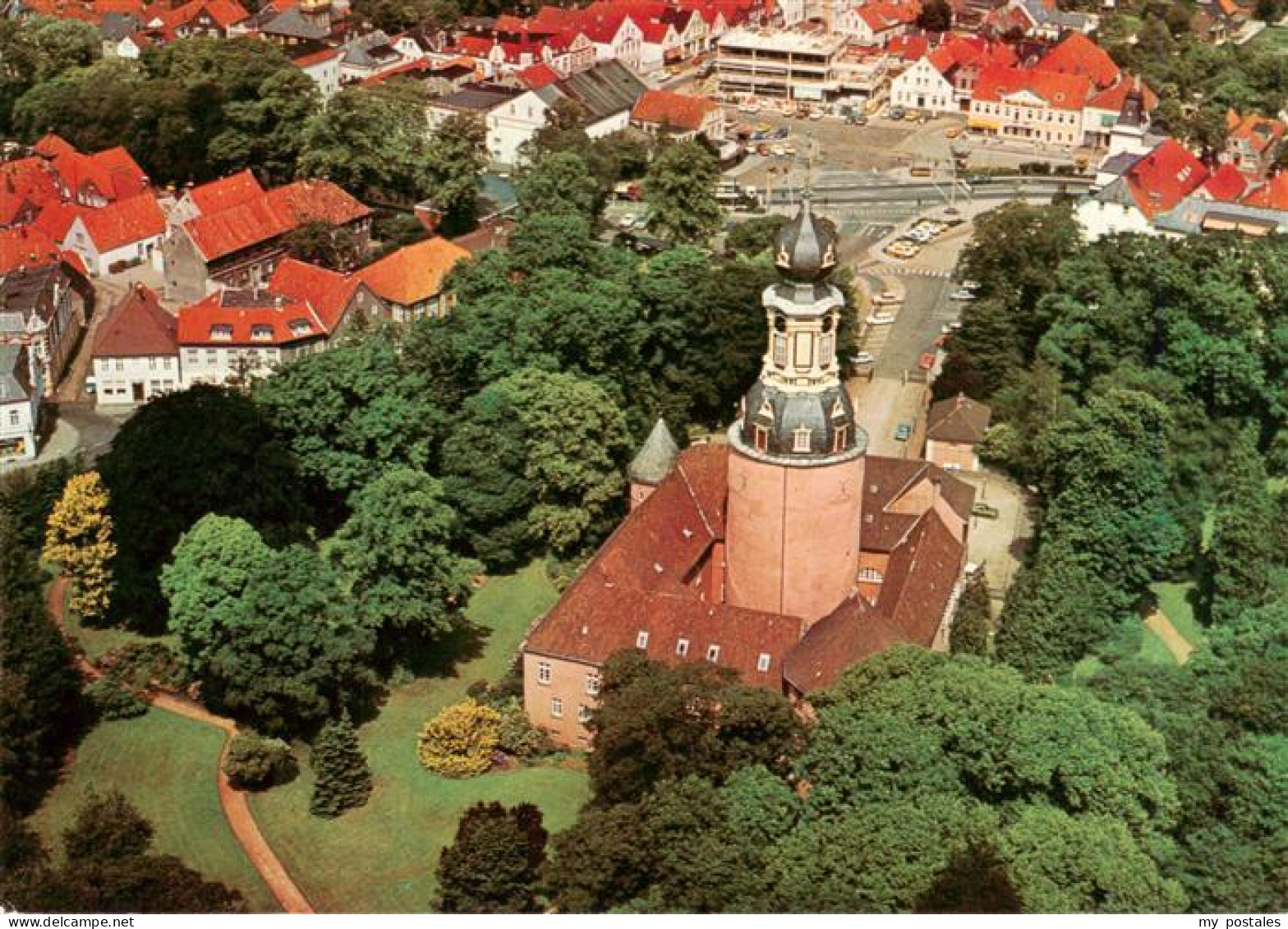 Jever Schloss Fliegeraufnahme