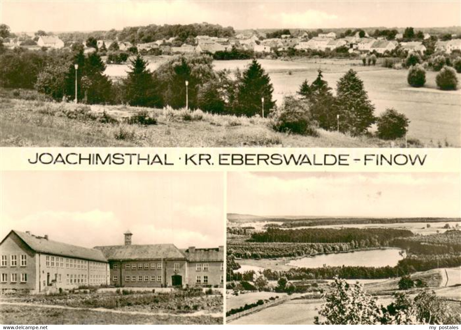 Joachimsthal Brandenburg Panorama Teilansichten