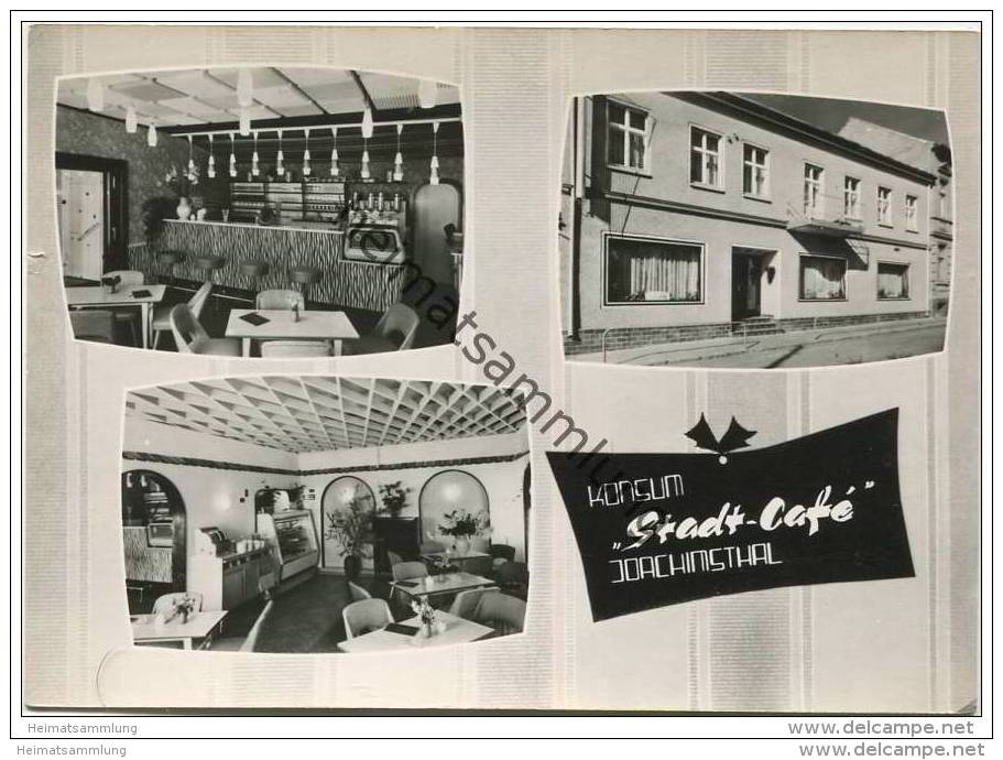 Joachimsthal - Konsum ""Stadt-Café""