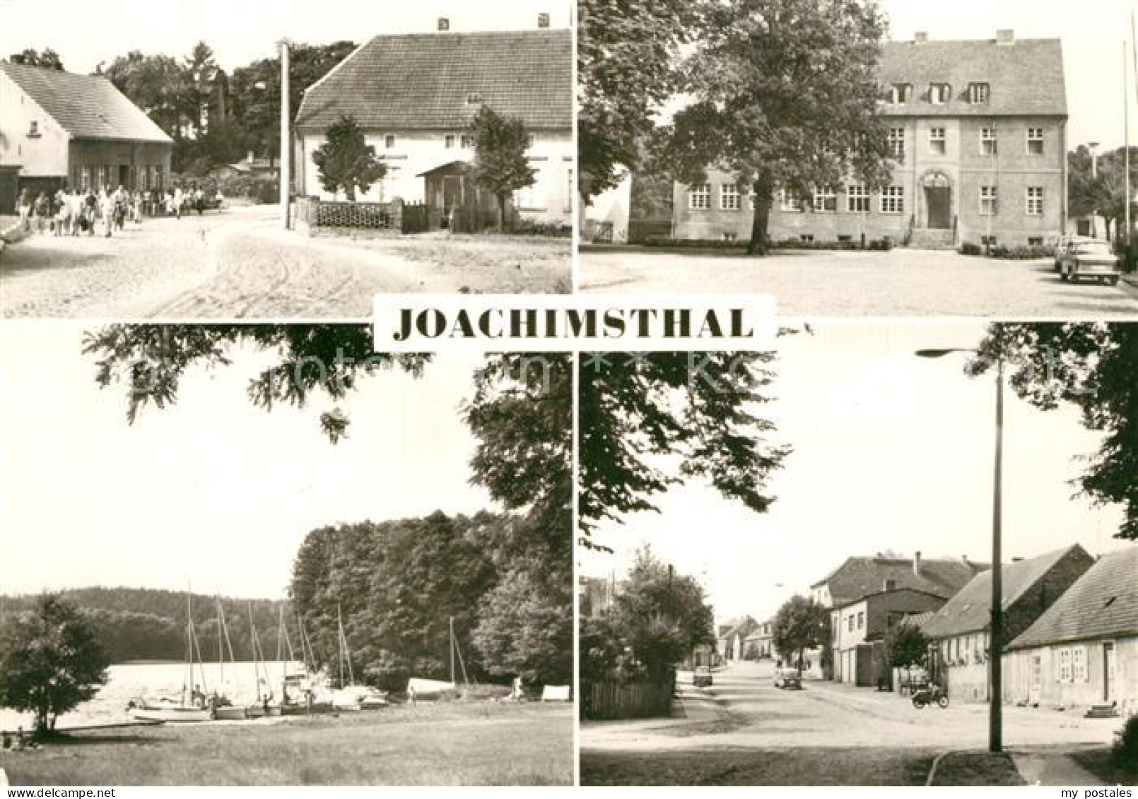 Joachimsthal Teilansichten Bootsliegeplatz