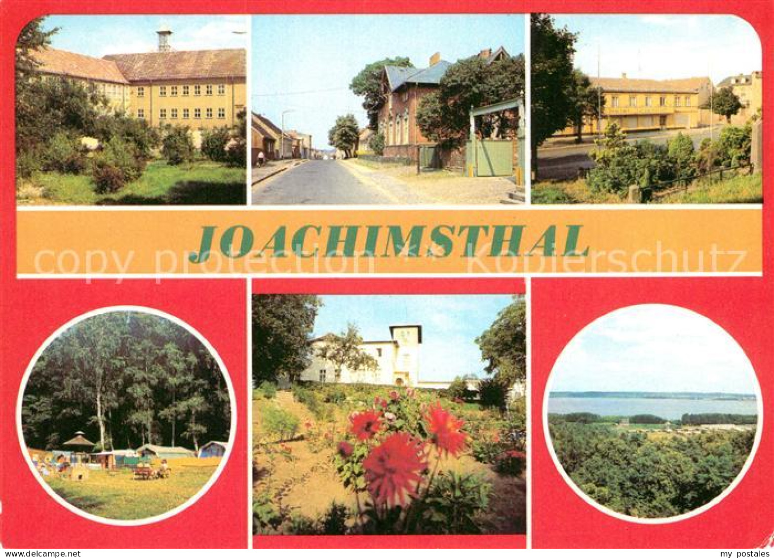 Joachimsthal Zentralberufsschule Dorfstrasse Hotel Jaegerhof Zeltplatz Voigtswie