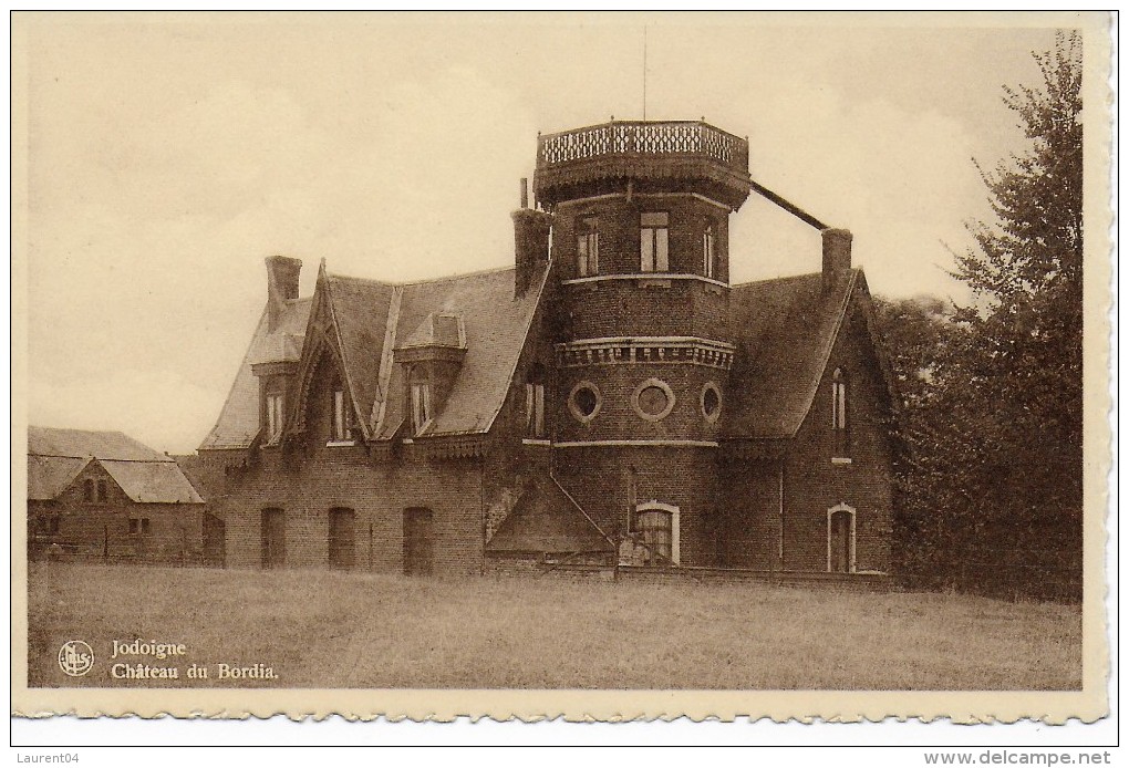 JODOIGNE.  CHATEAU DU BORDIA.