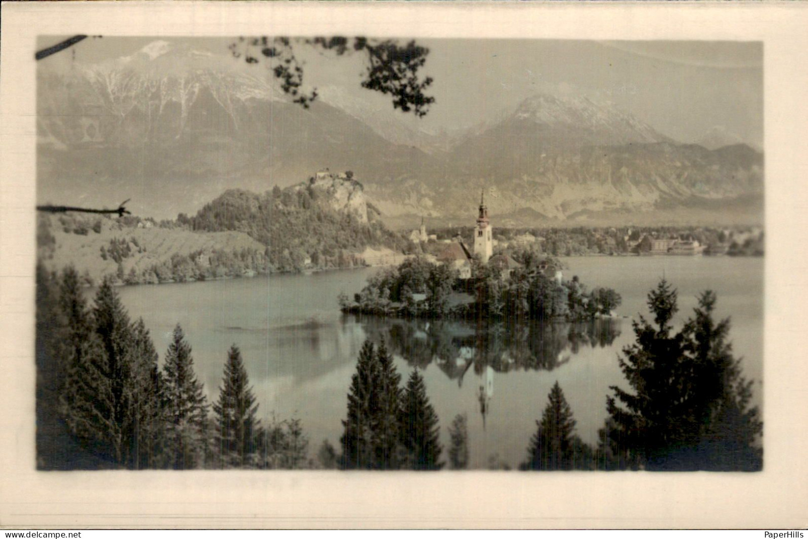 Joegoslavië Yugoslavia - Bled - Kerk op het eiland