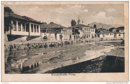 ( CPA YOUGOSLAVIE )  WASSERSTRABE PRILEP  /