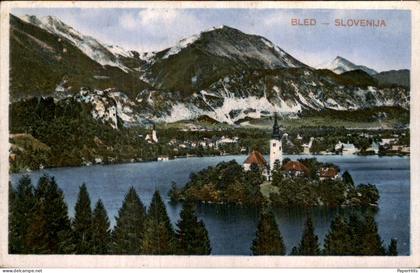 Joegoslavië Yugoslavia - Bled - eiland met kerk