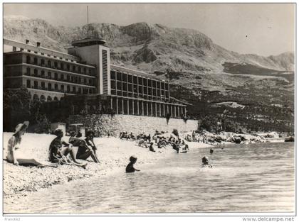 yougoslavie. hotel jadran. makarska. tucepi