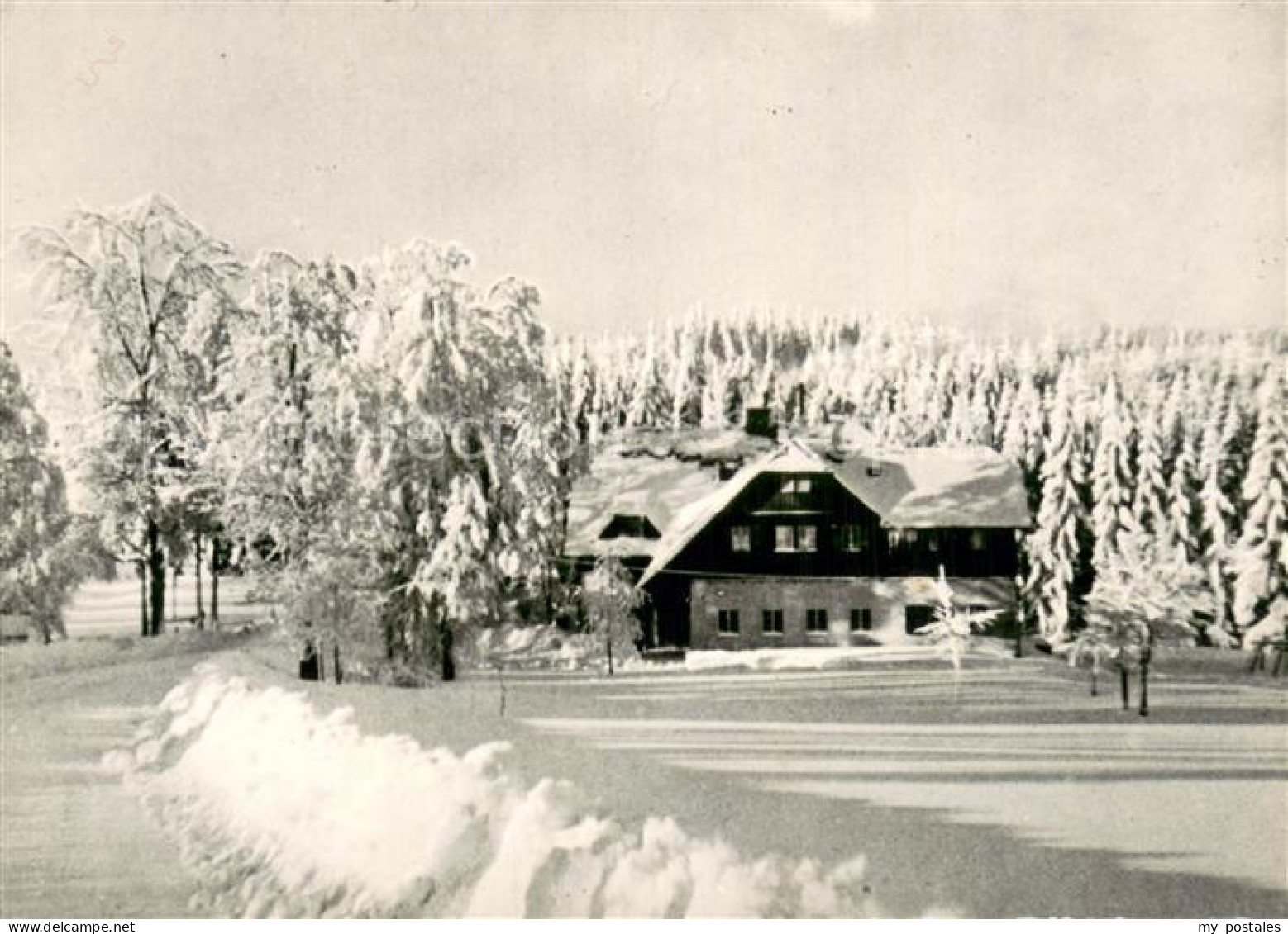 Joehstadt Berghof im Winter