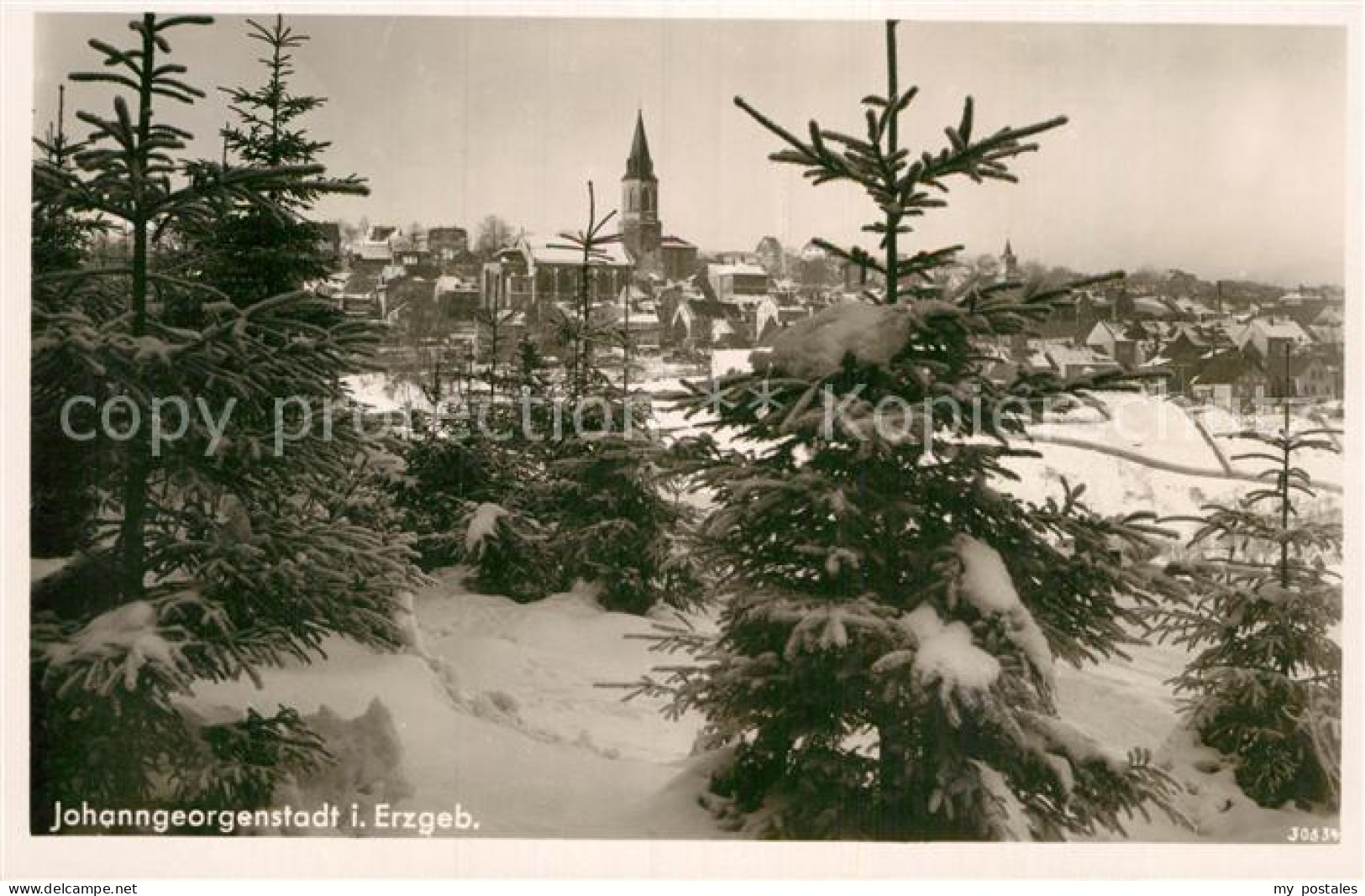 Johanngeorgenstadt Winterlandschaft