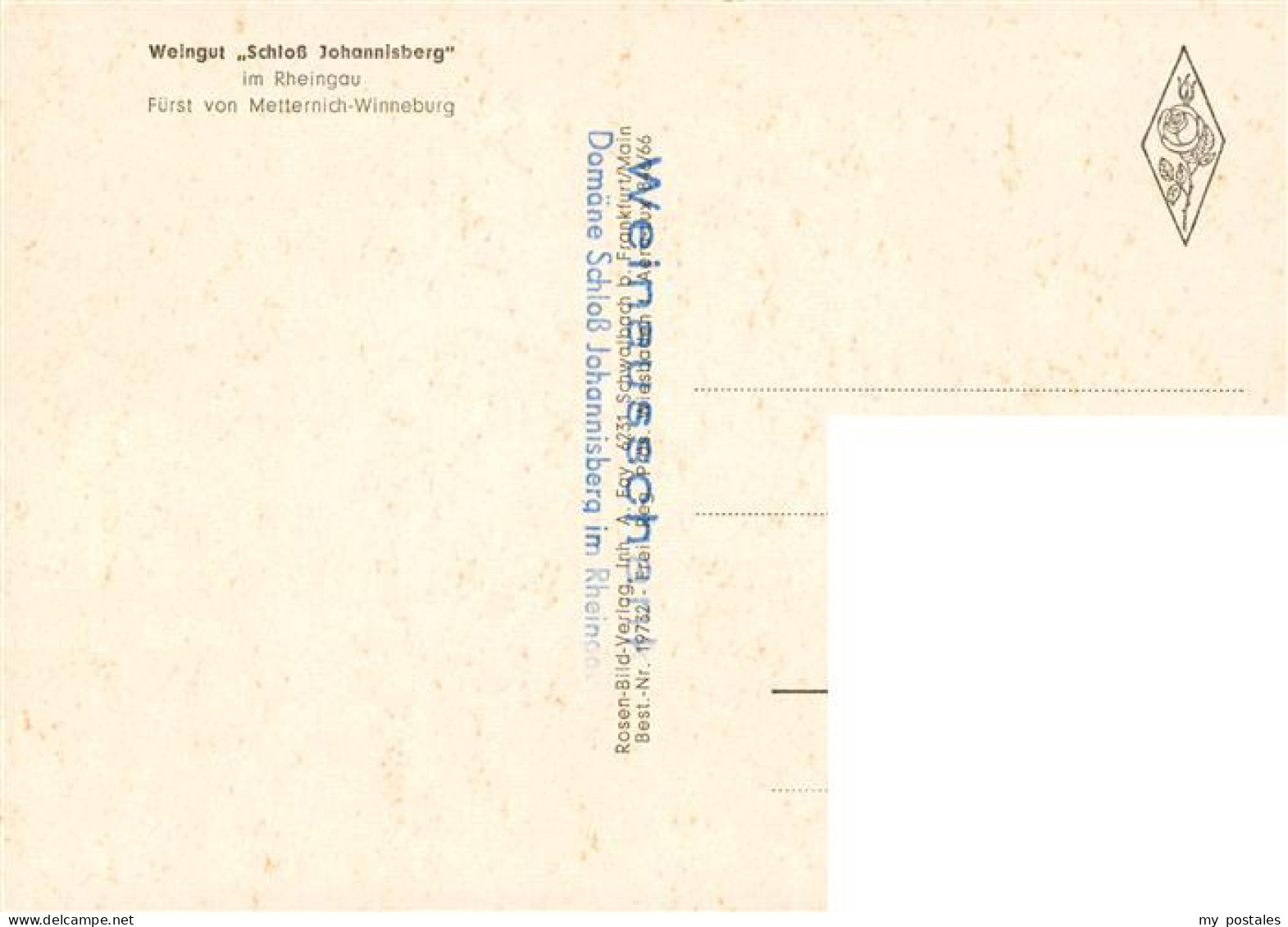 Johannisberg Rheingau Geisenheim Hessen Schloss-Johannisberg Weingut Rheingau We