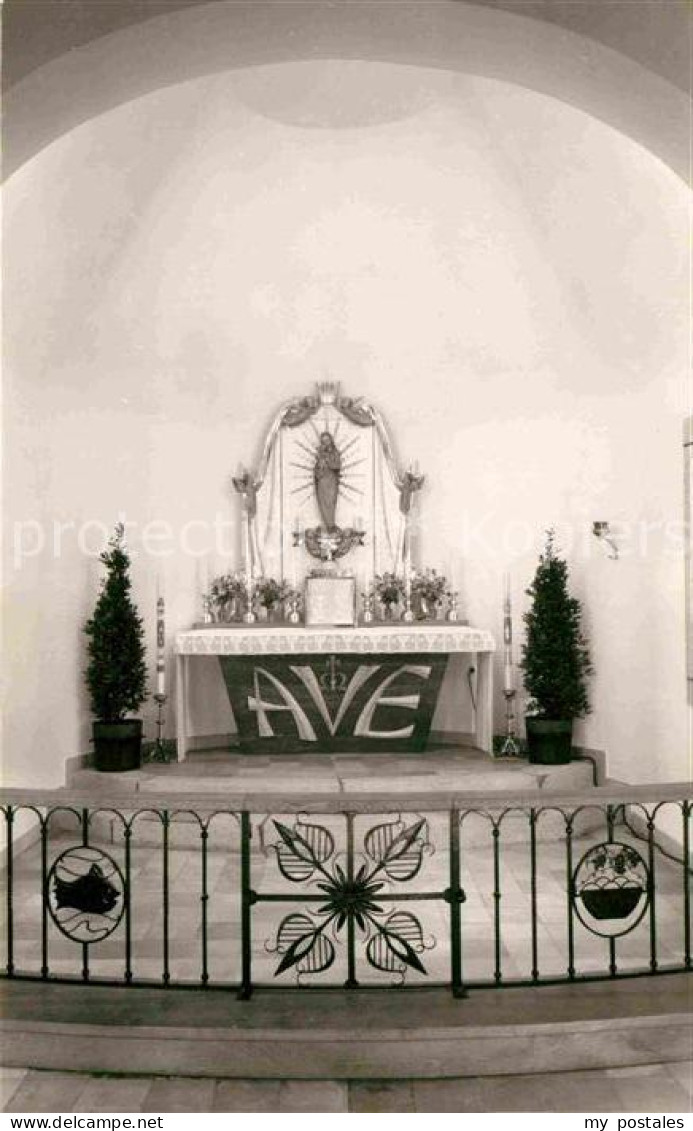 Johannisthal Windischeschenbach Exerzitienhaus Marienaltar Waldkapelle
