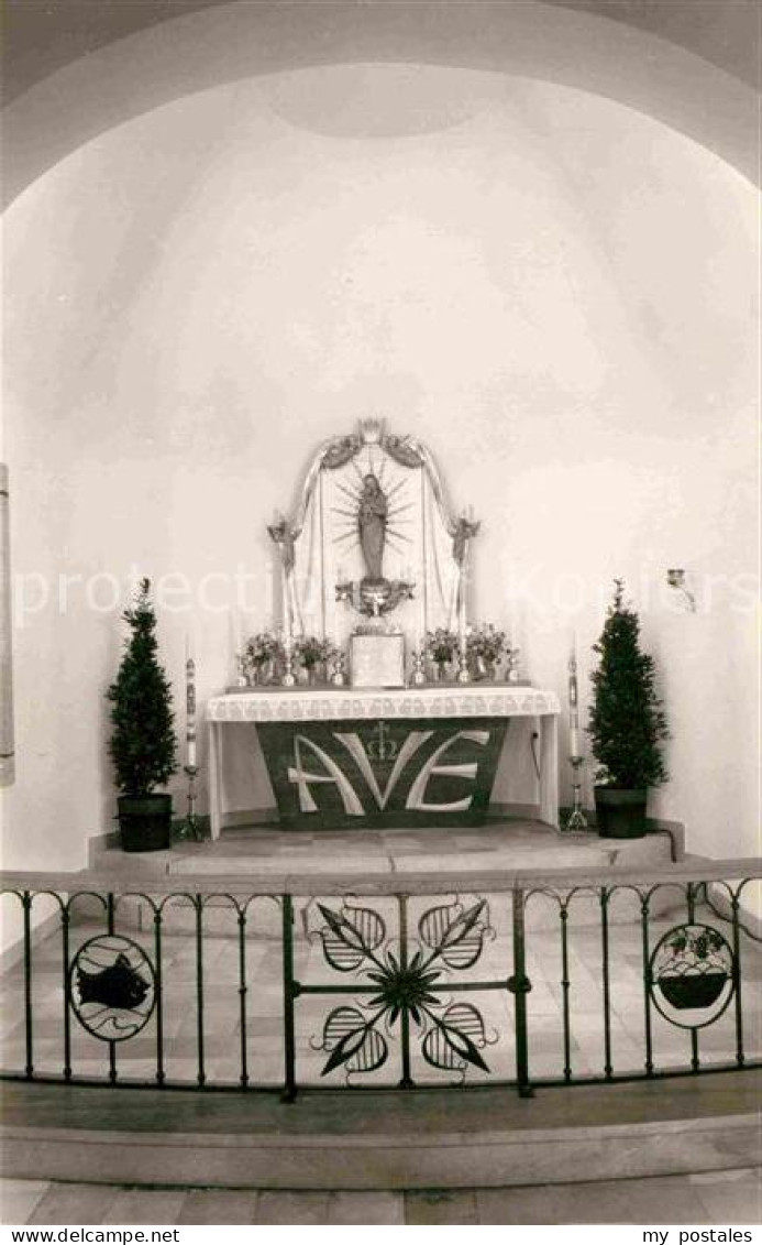 Johannisthal Windischeschenbach Exerzitienhaus Marienaltar Waldkapelle