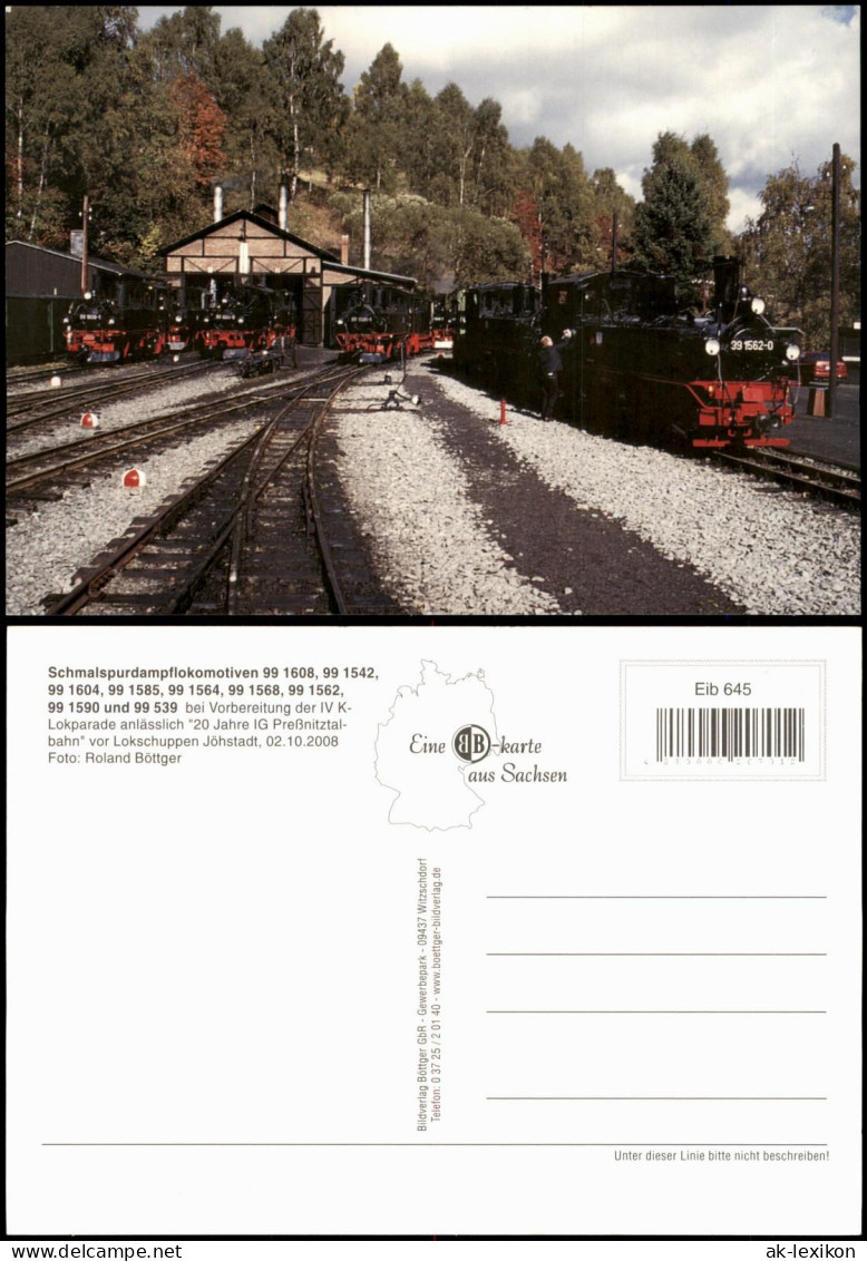 Jöhstadt (Erzgebirge) Schmalspurdampflokomotiven Dampflokomotive 2012