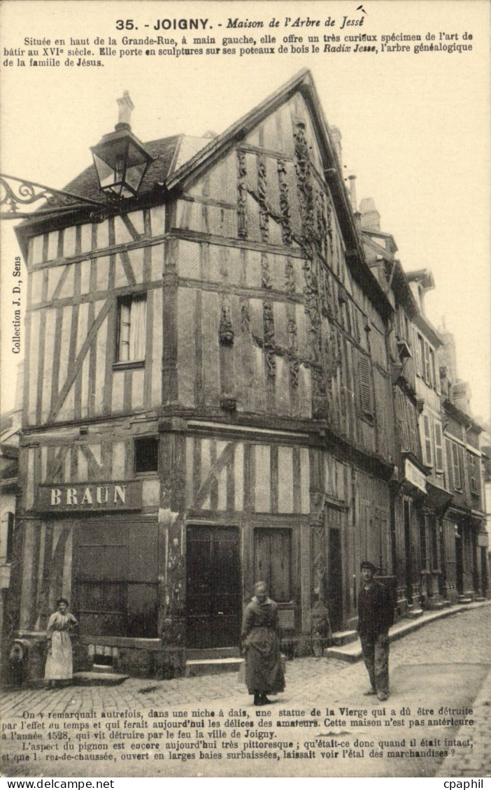 Joigny CPA MAison de l'arbre de Jesse