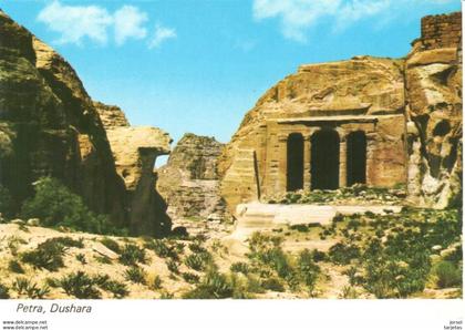 POSTAL  -PETRA  -JORDANIA  - DUSHARA