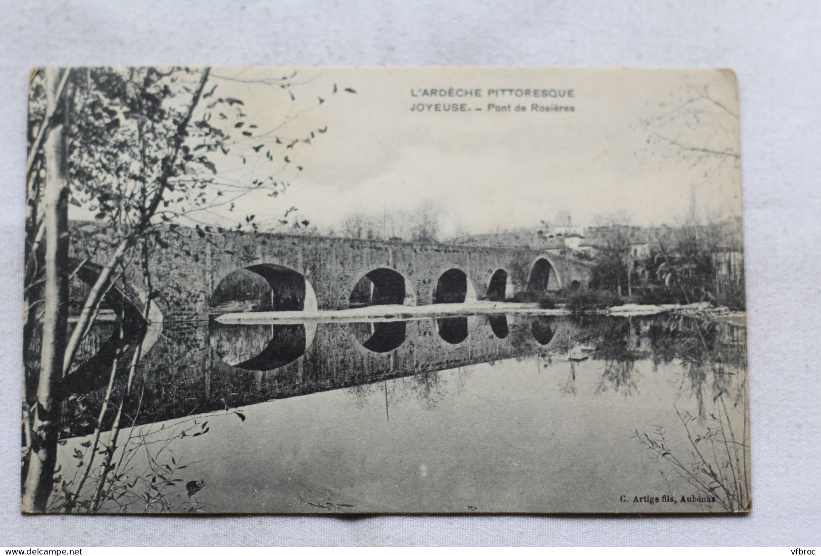 Joyeuse, pont de Rosières, Ardèche 07