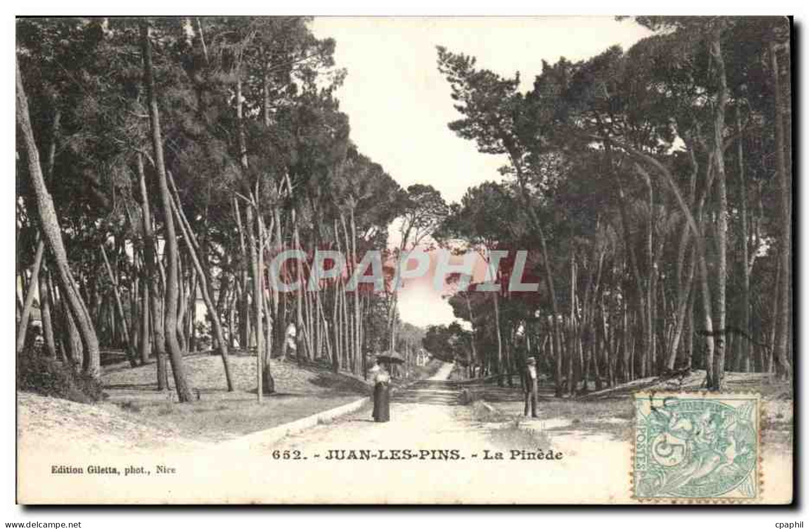 Juan les Pins - La Pinede - CPA