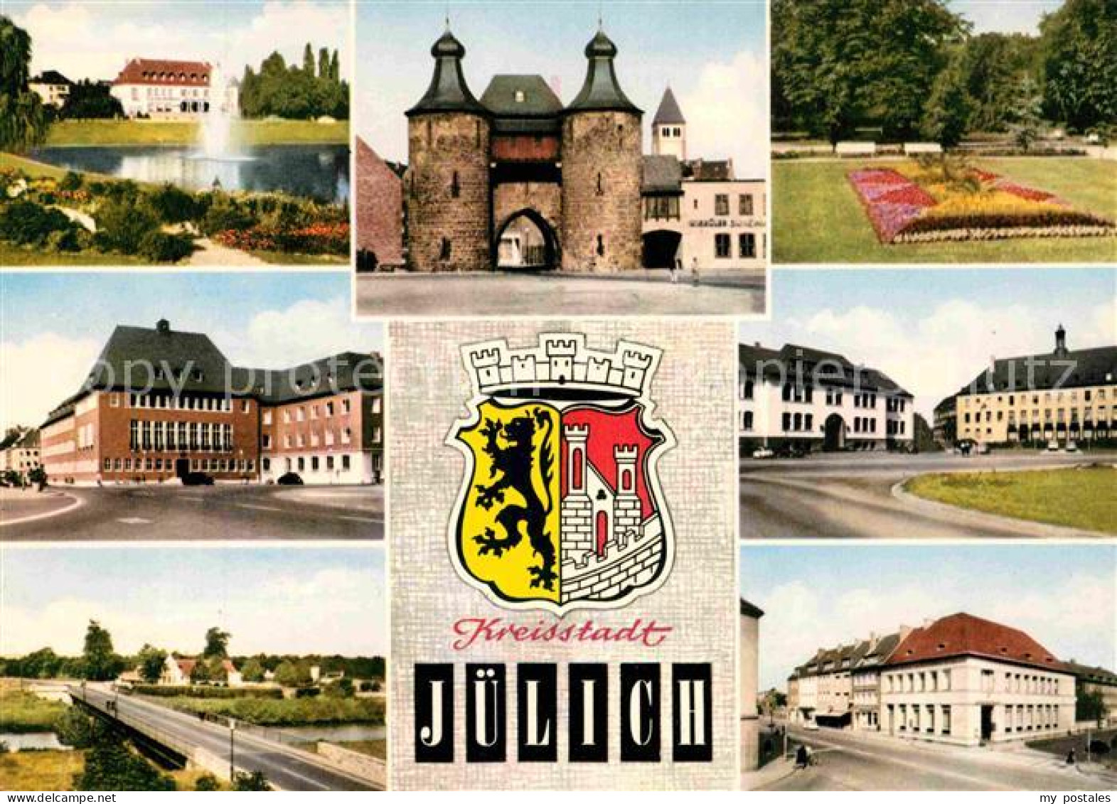 Juelich Tor Brunnen Park