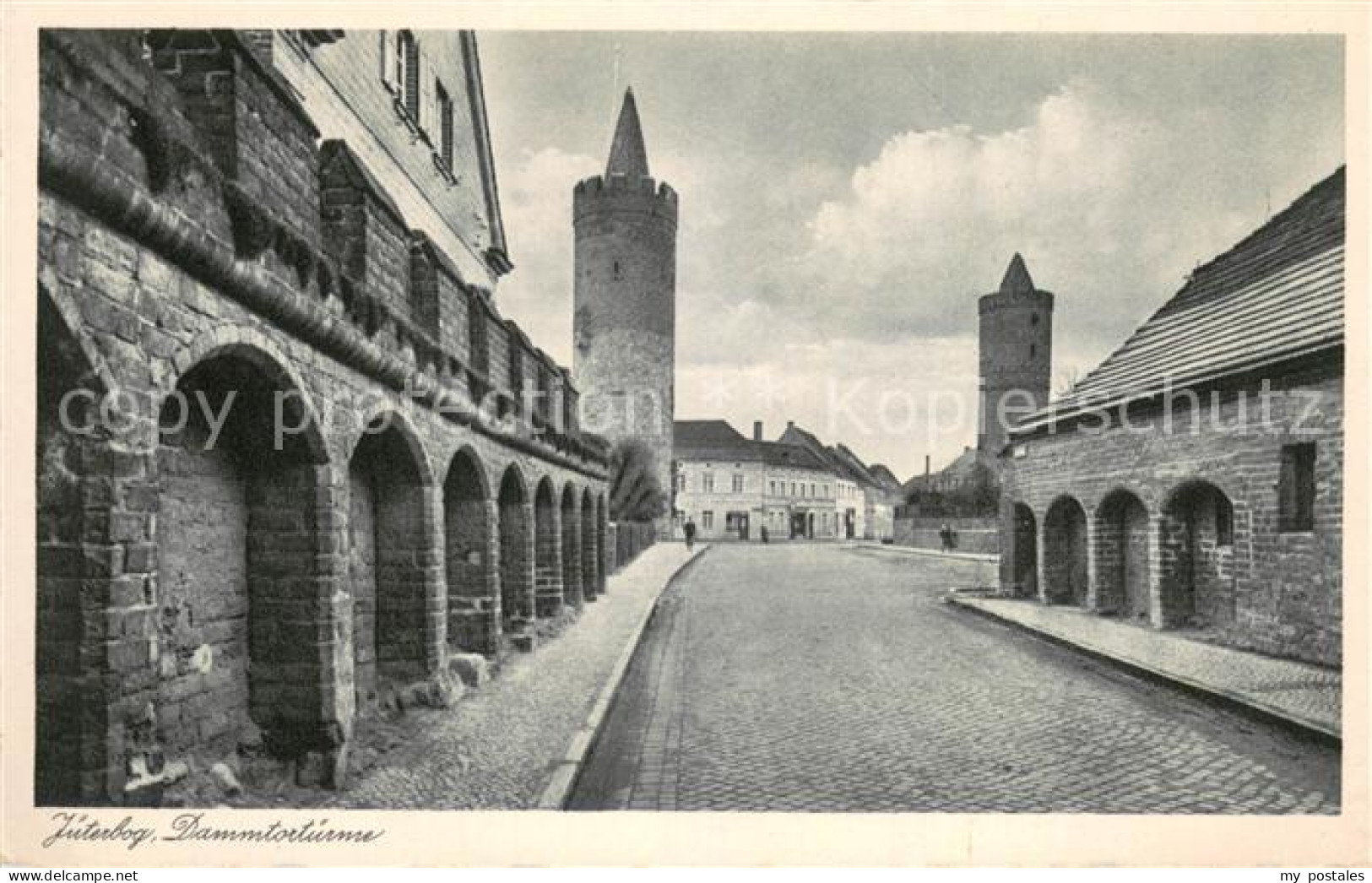 Jueterbog Brandenburg Dammtortuerme