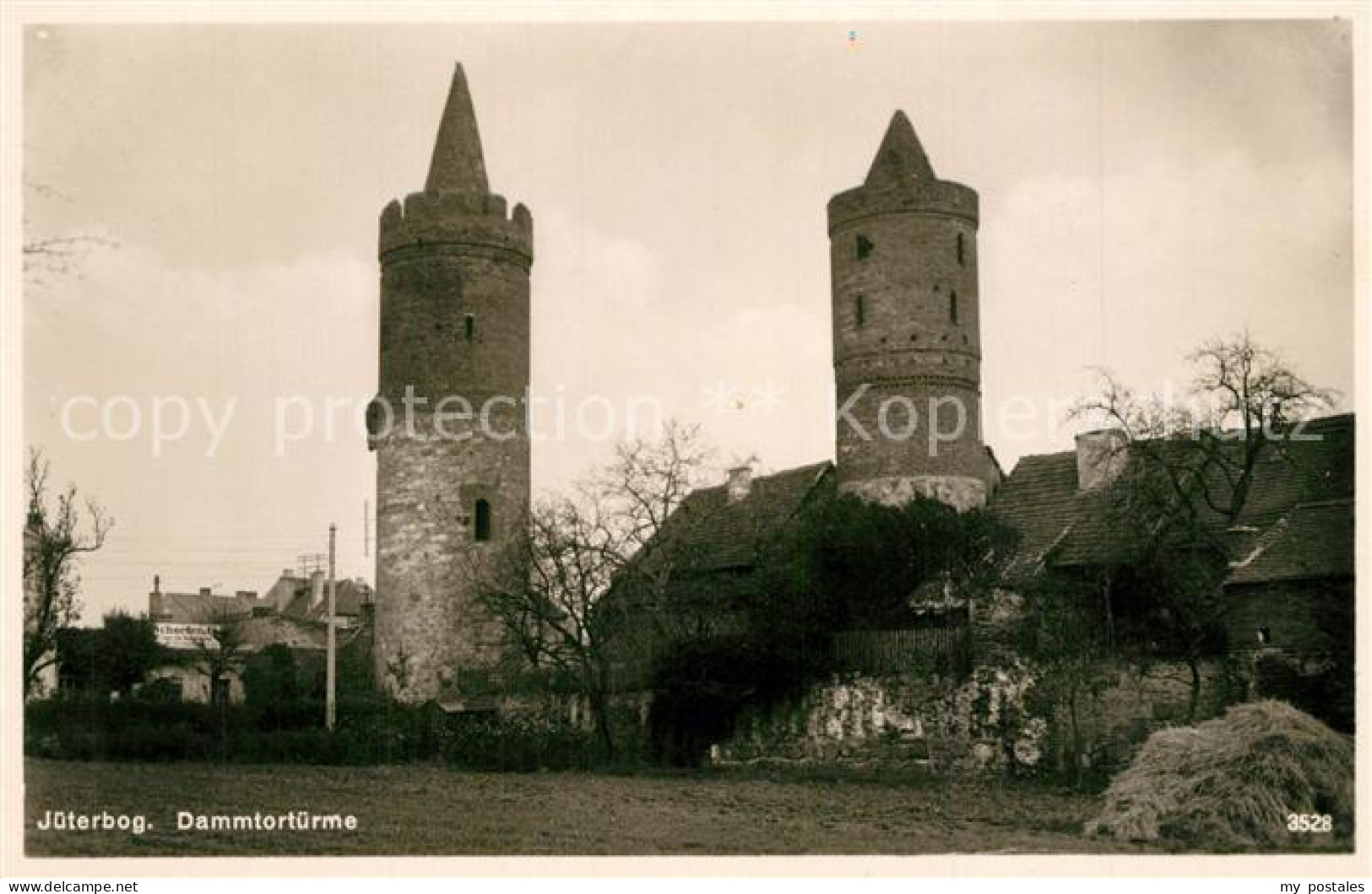 Jueterbog Brandenburg Dammtortuerme