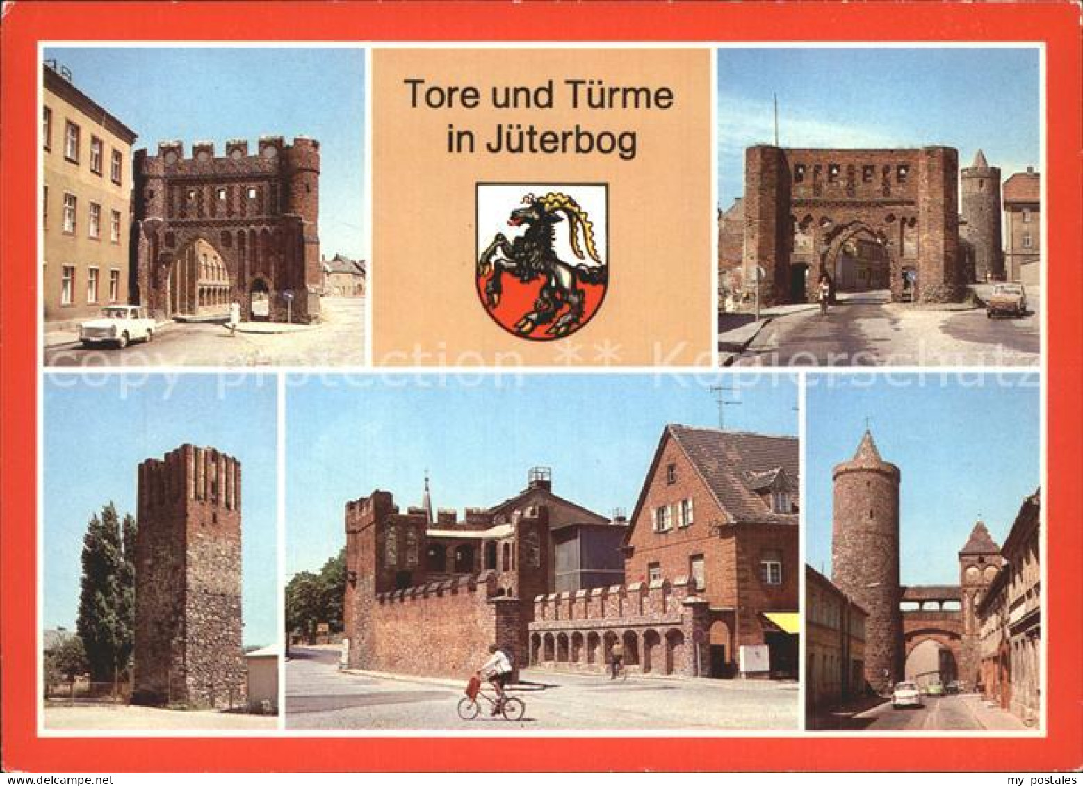 Jueterbog Brandenburg Tore und Tuerme Wappen