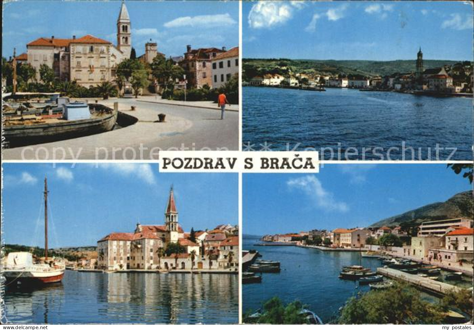 Jugoslawien Yugoslavie Brac Hafen