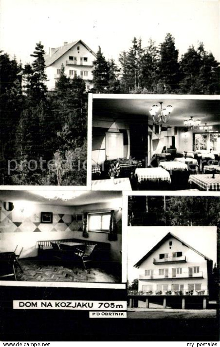 Jugoslawien Yugoslavie Dom na Kozjaku Berghotel Restaurant