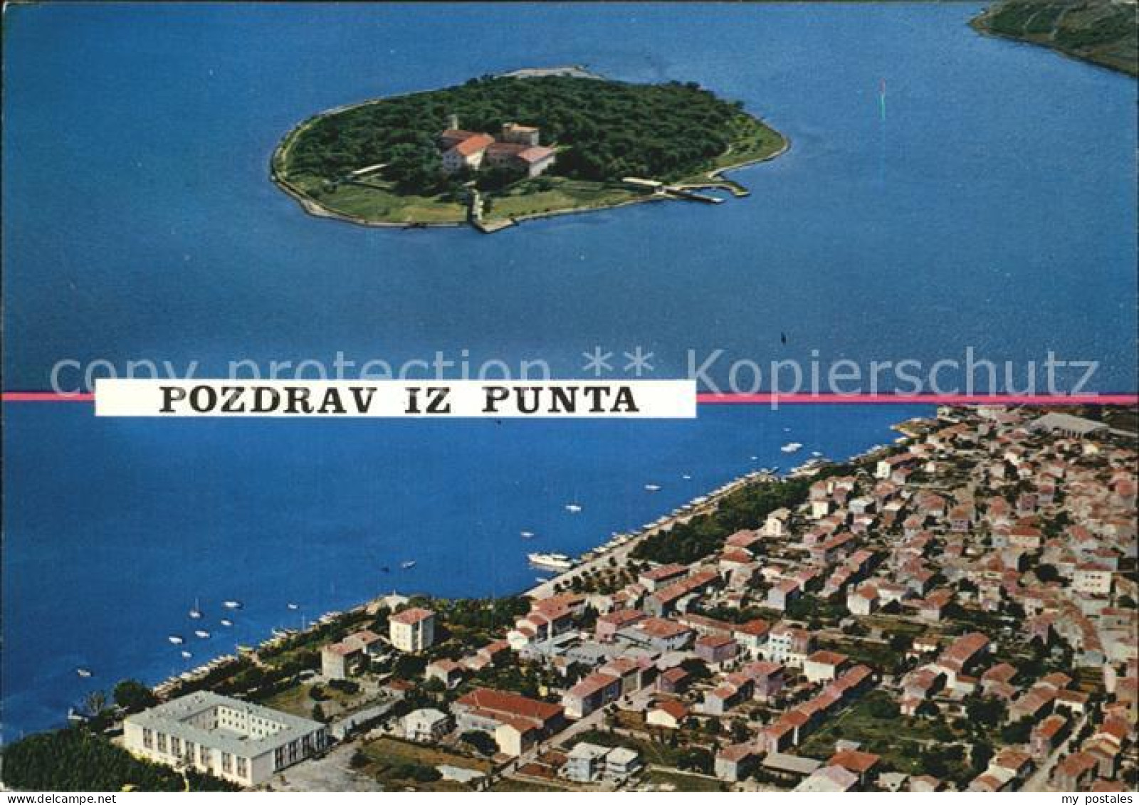 Jugoslawien Yugoslavie Fliegeraufnahme Punta