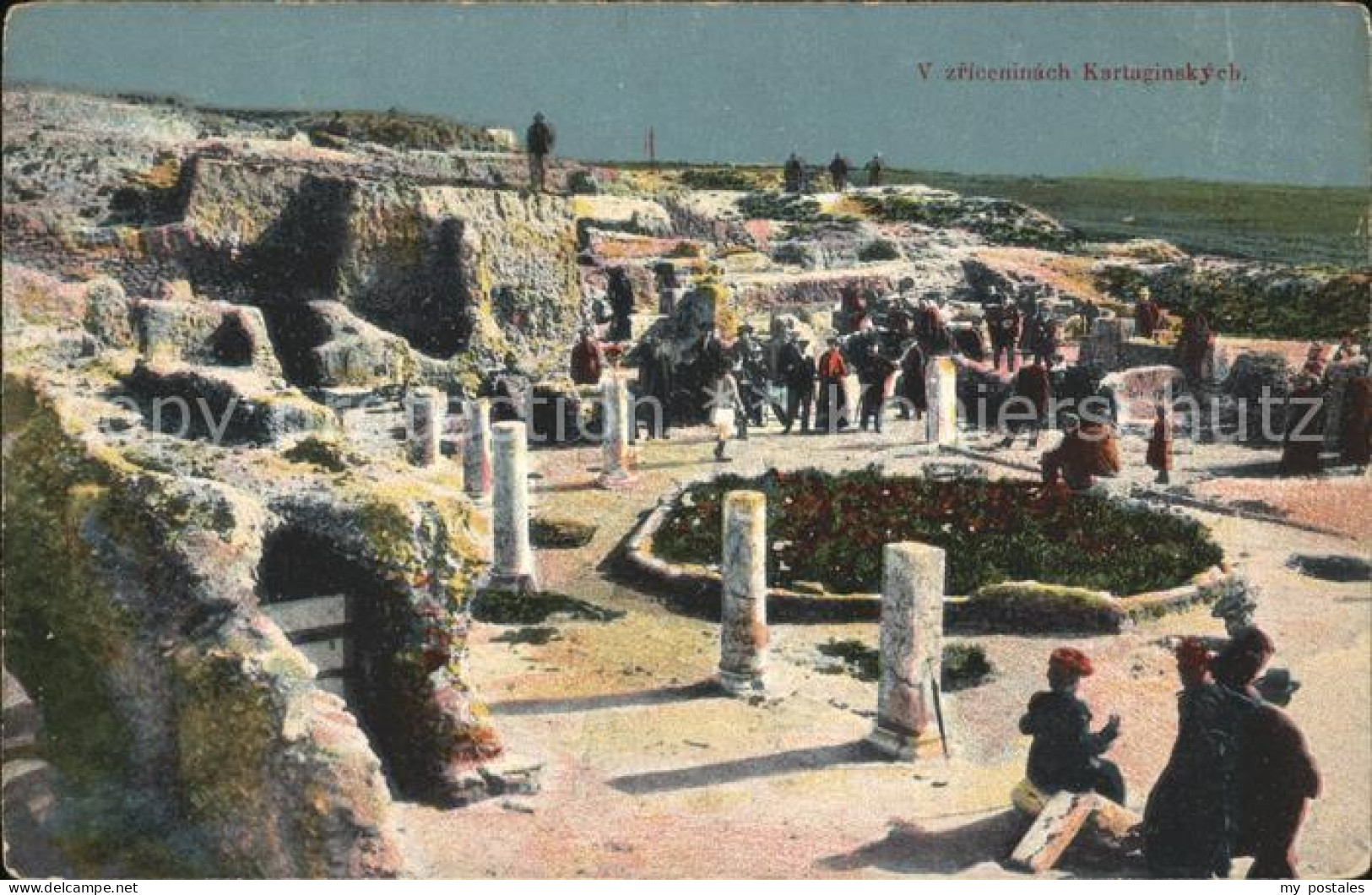 Jugoslawien Yugoslavie V zriccninach Kartaginskych Ruinen