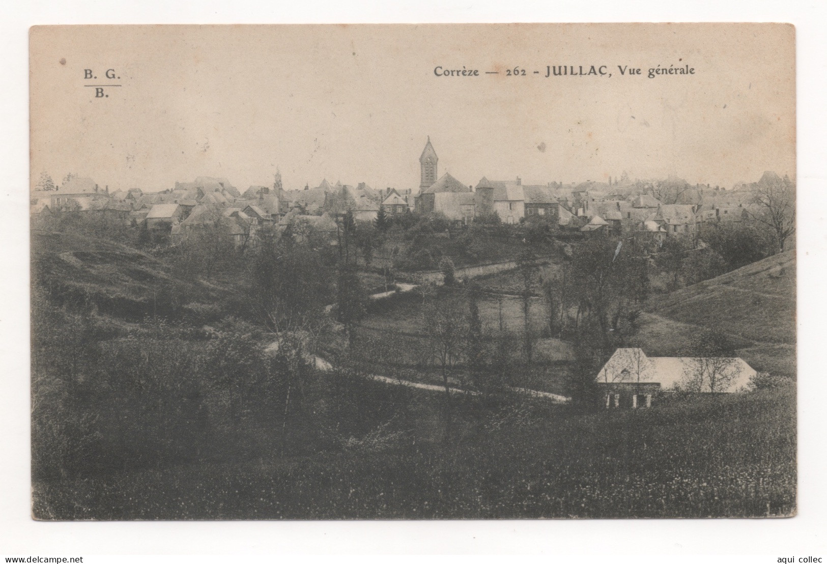 JUILLAC  19    VUE  GÉNÉRALE