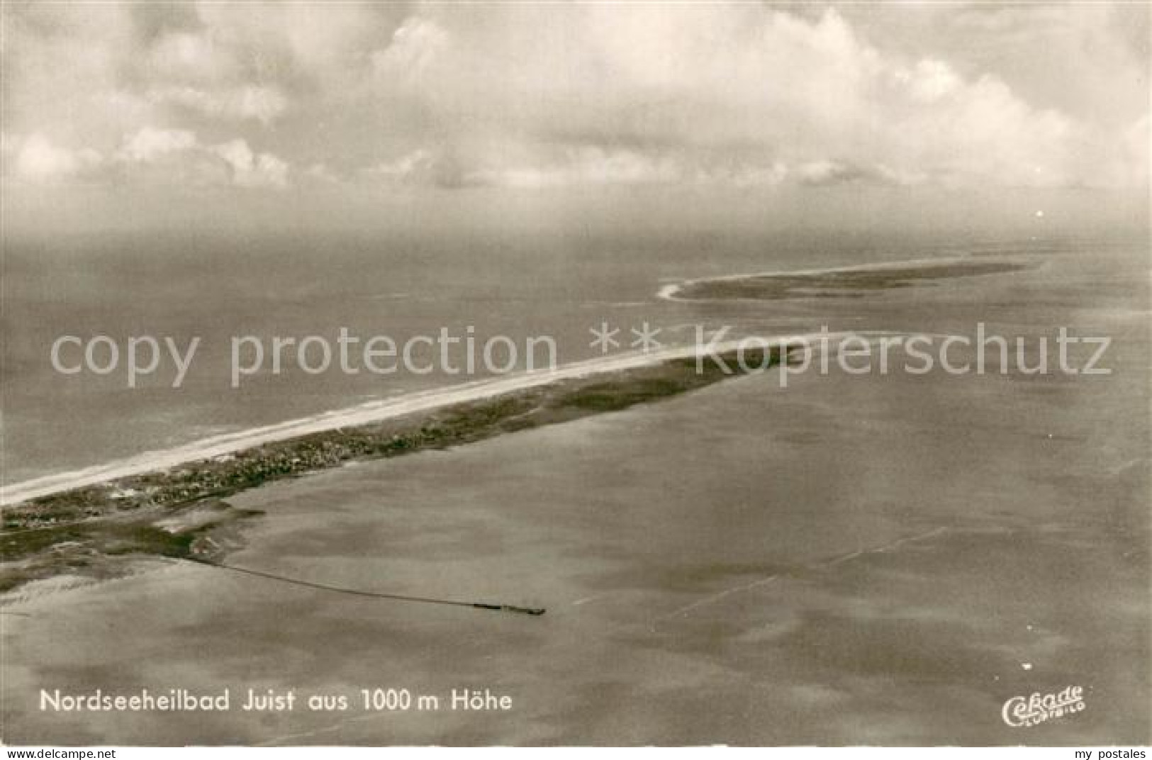Juist Nordseebad Fliegeraufnahme
