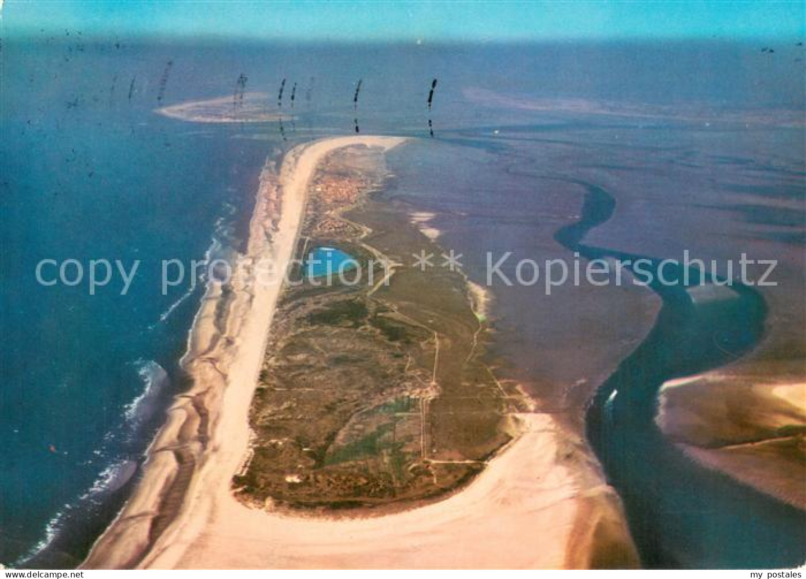 Juist Nordseebad Fliegeraufnahme