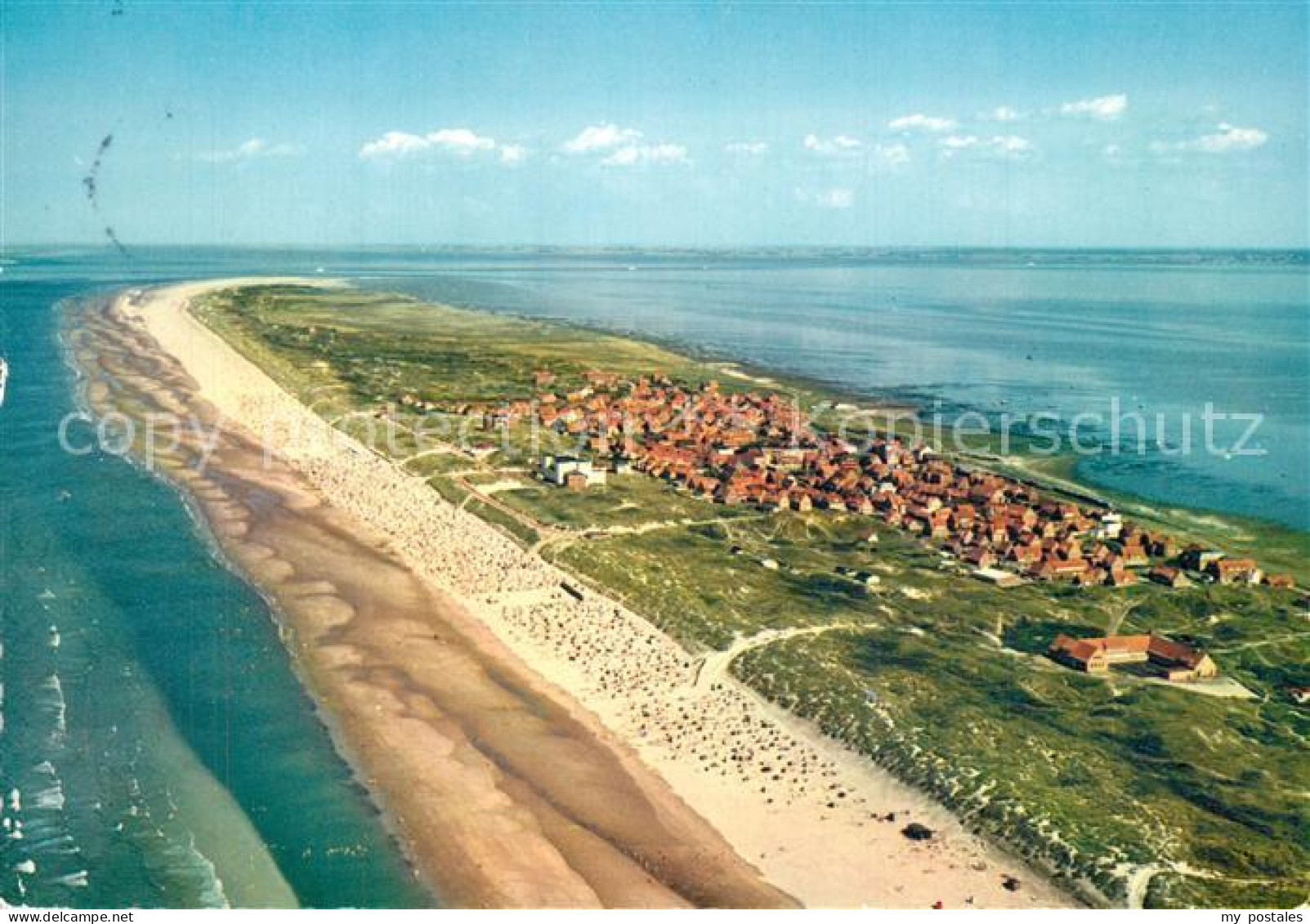 Juist Nordseebad Fliegeraufnahme