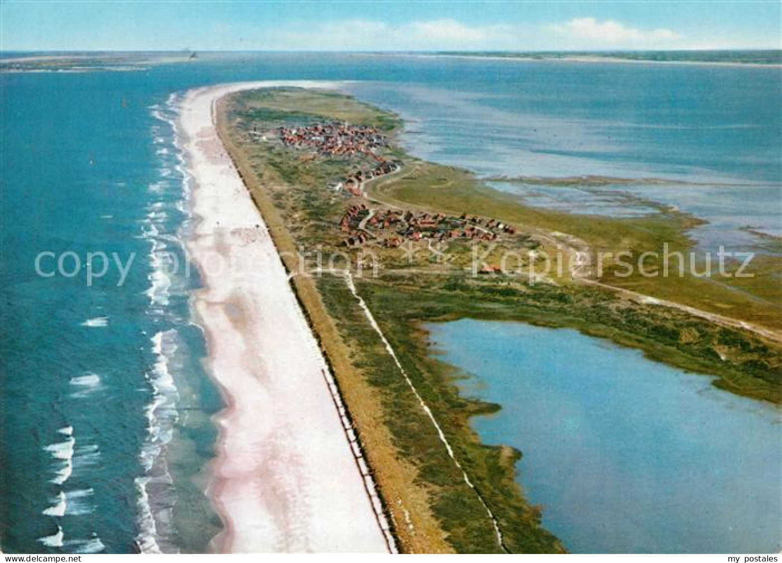 Juist Nordseebad Fliegeraufnahme