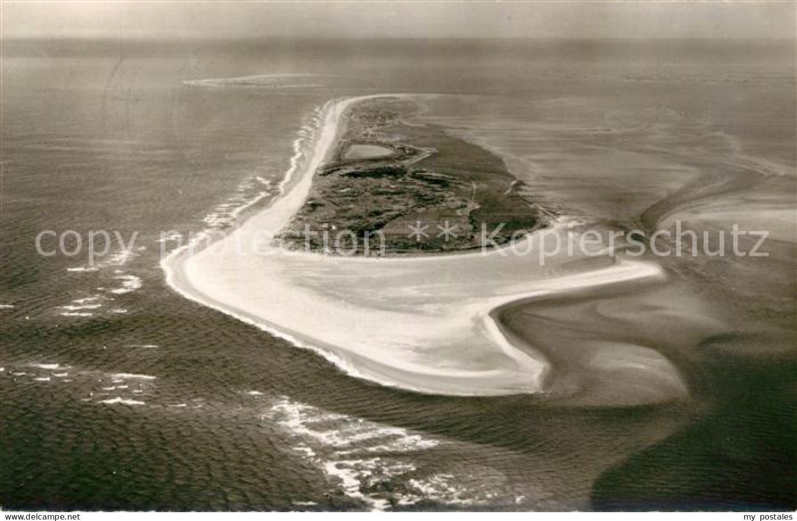 Juist Nordseebad Fliegeraufnahme