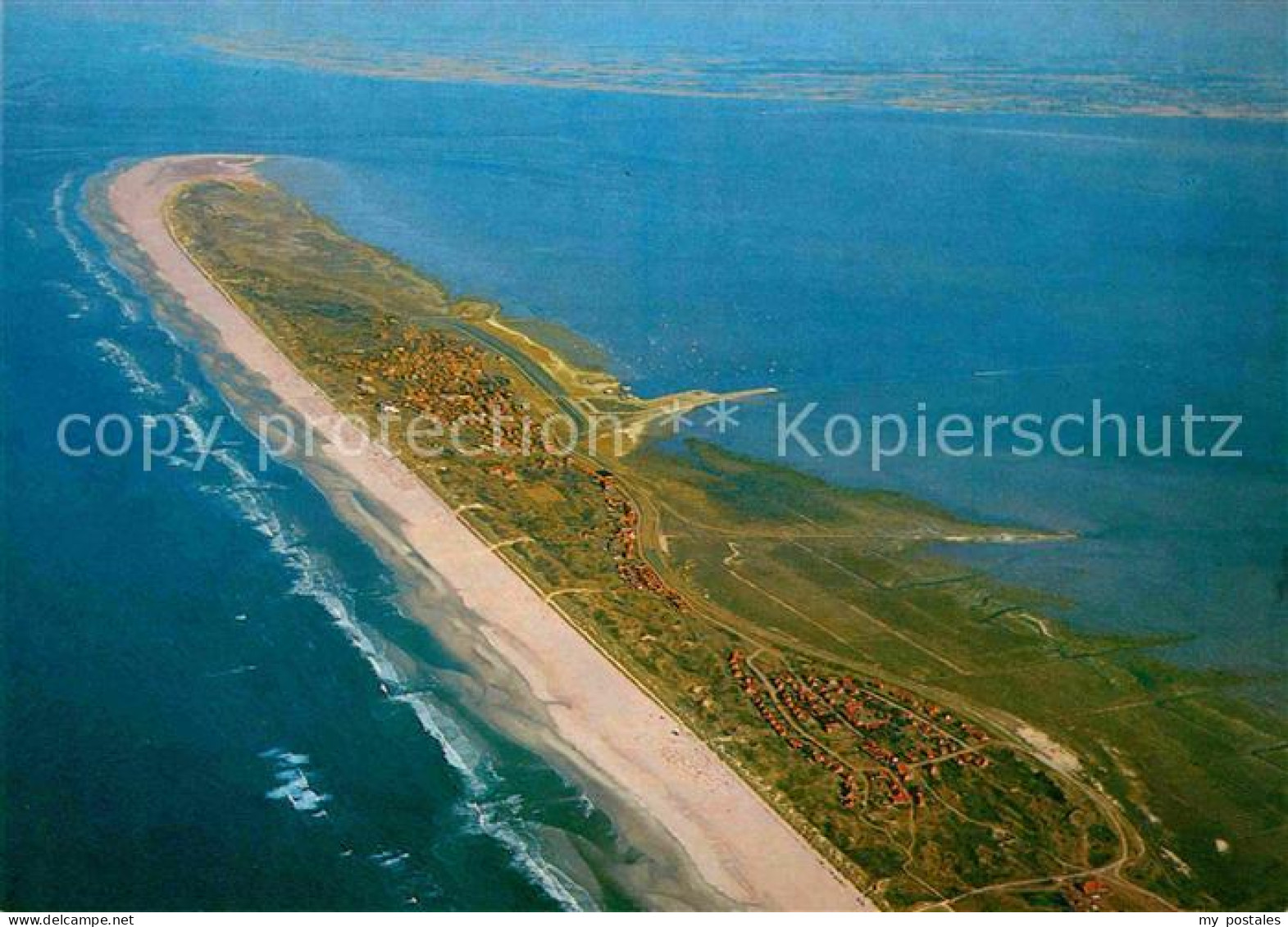 Juist Nordseebad Fliegeraufnahme