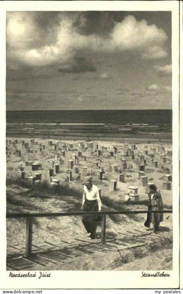 Juist Nordseebad Juist Strand x 1950