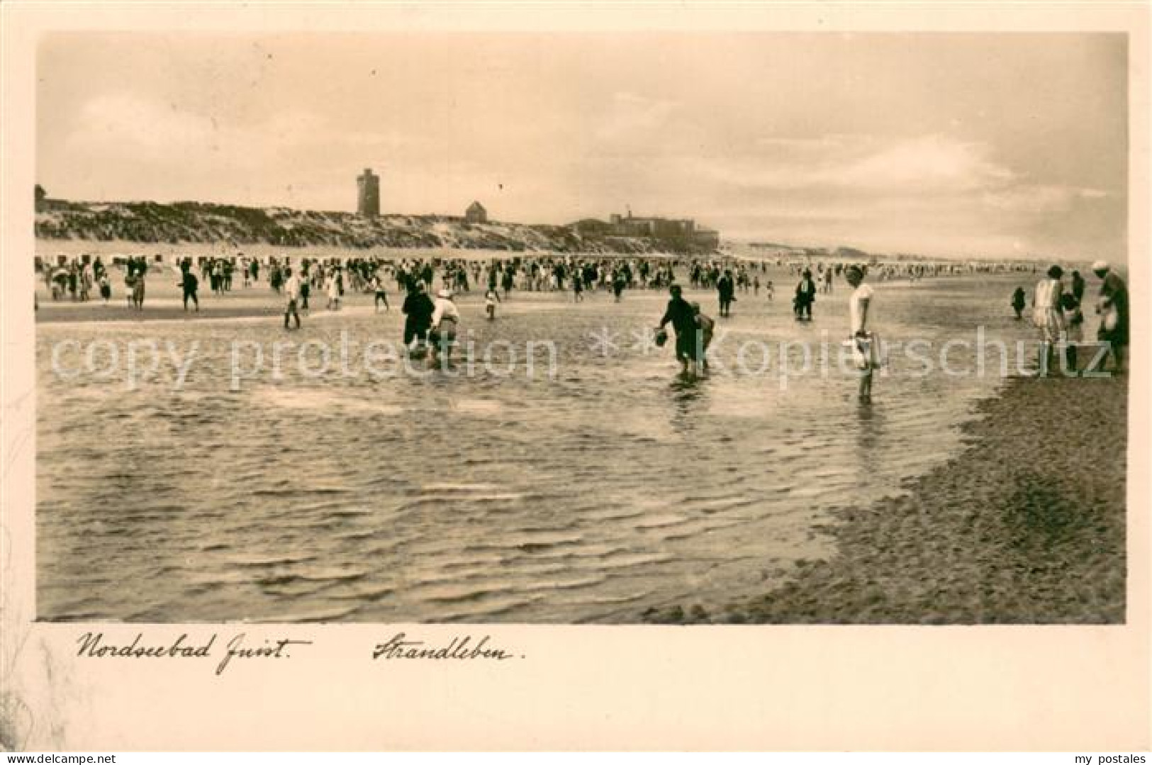 Juist Nordseebad Strandleben