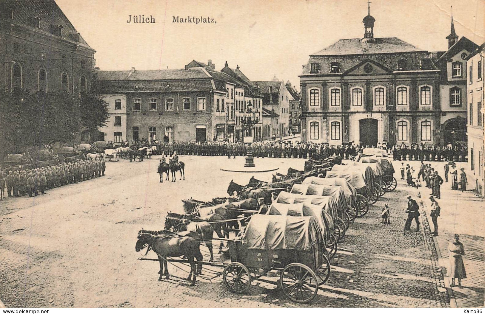 jülich , juelich , juliers * marktplatz * germany allemagne
