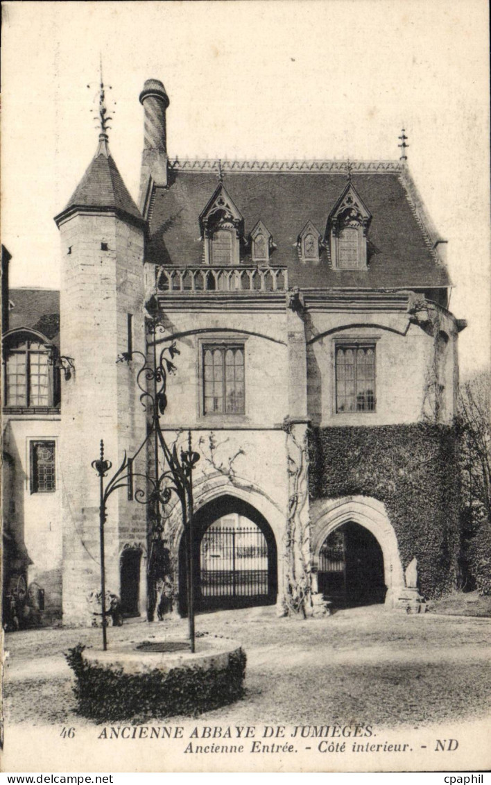 Jumieges - Ancienne Abbaye - Ancienne Entree CPA