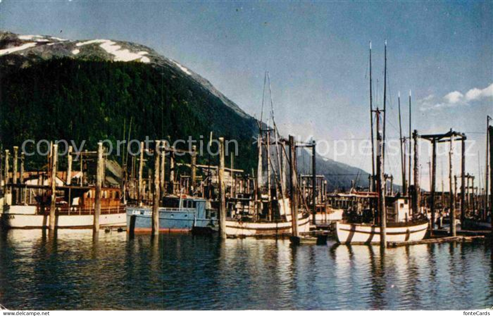 Juneau Alaska Fishing Fleet Hafen