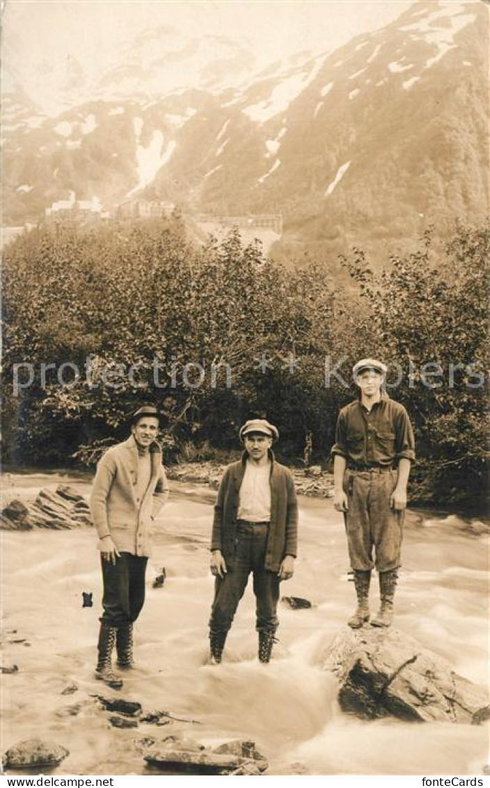 Juneau Alaska M?nner im Fluss