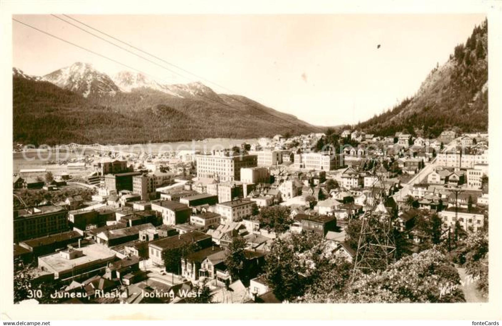 Juneau Alaska USA Panorama