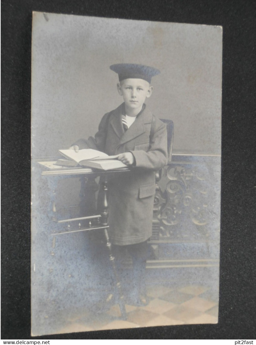 Junge , Pimpf in Zielenzig / Sulęcin , 1941 , Atelier Drawe , b. Lebus , Ansichtskarte , CPA , AK !!